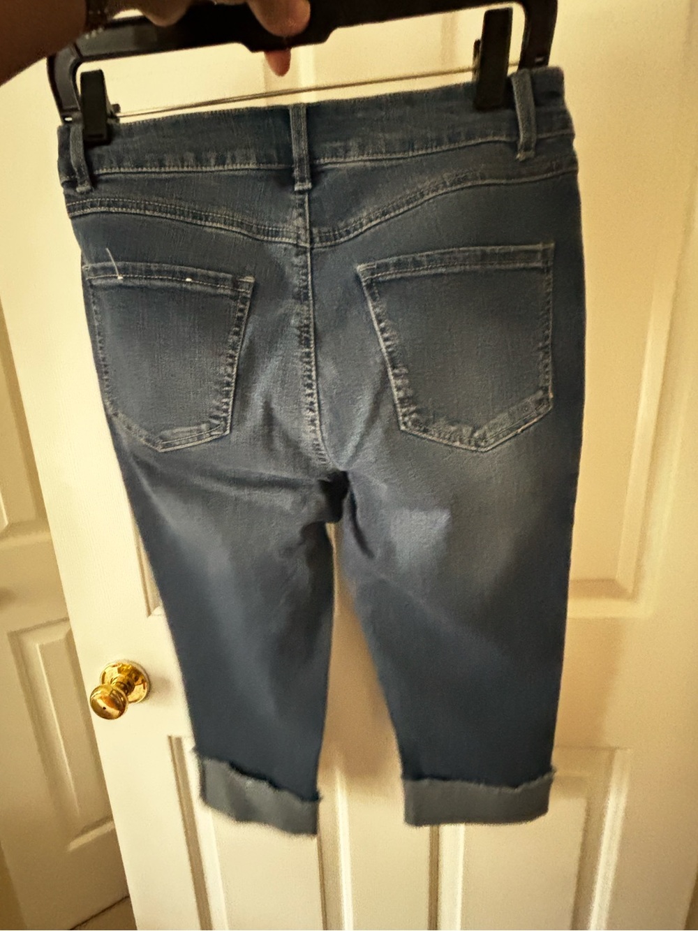 d. jeans Dark Blue Cropped Ankle Jeans - Picture 7 of 8